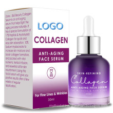 Private Label Vegan Collagen Anti Aging Facial Serum